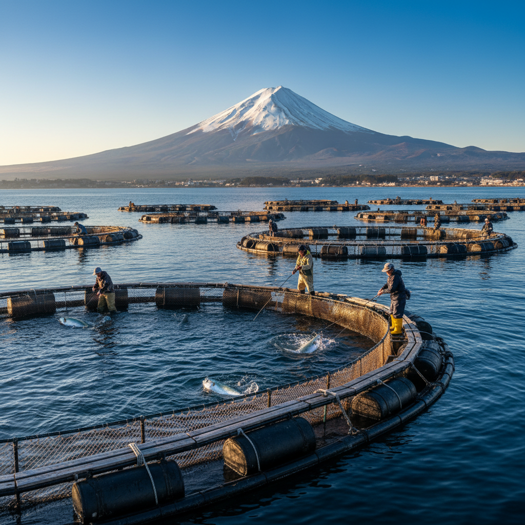 【静岡県】海上釣り堀まるや｜13,700円・富士山を望む絶景でブリ・マダイ放流便